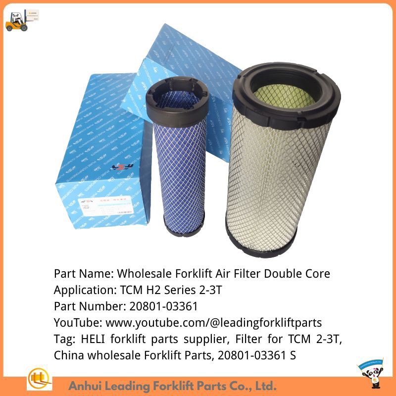 Forklift air filter two elements Forklift air filter two elements