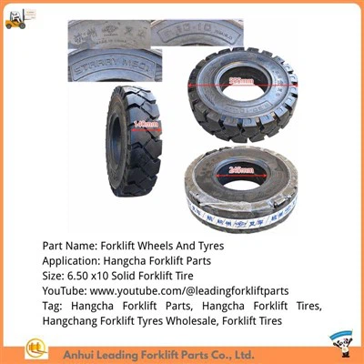 Χονδρική πώληση ελαστικών περονοφόρων|Hangcha Forklift Wheels And Tires|Ελαστικό περονοφόρου 6,50 Χ10 συμπαγές