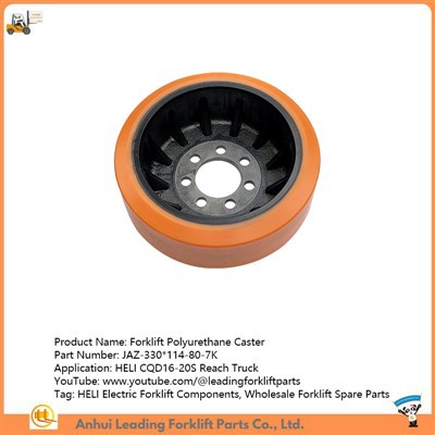 Heli Electric Porklift Drive Wheel CQD16 Li-ion φτάνει τα εξαρτήματα φορτηγών|Πολυουρεθάνης