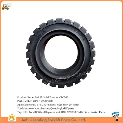 Στερεά ελαστικά ανυψωτικών φορτηγών|Αντικατάσταση τροχού περονοφόρου HELI|Ανταλλακτικά ανυψωτικών φορτηγών aftermarket